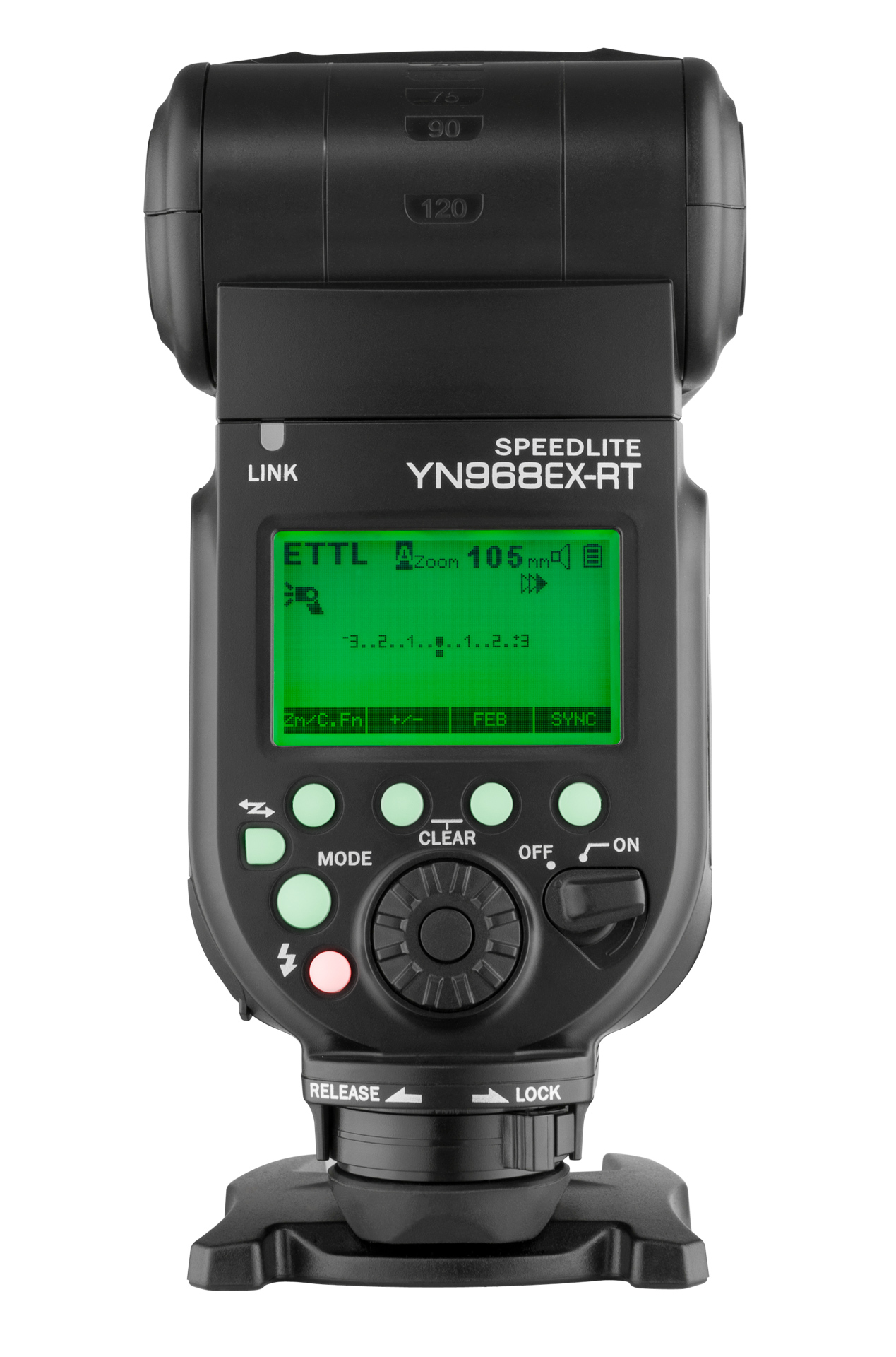 Yongnuo YN-968EX-RT - panel